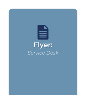 Flyer Thumbnail - Service Desk