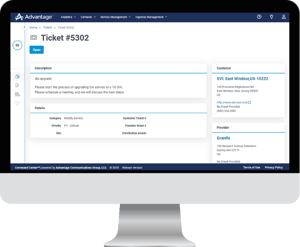 Command Center 2.0 Desktop Support Ticket - Graphic